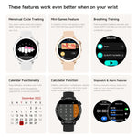 HD X2 Mini 1.32 inch AMOLED Screen Smart Watch IP68 Waterproof Support BT Call