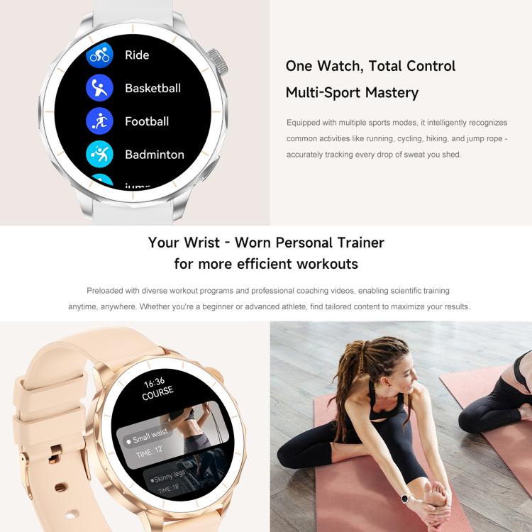 HD X2 Mini 1.32 inch AMOLED Screen Smart Watch IP68 Waterproof Support BT Call