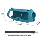 Silicone Protective Cover Portable Crossbody Speaker Soft Shell Bag, For JBL Charge 6