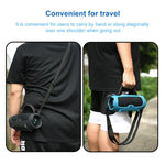 Silicone Protective Cover Portable Crossbody Speaker Soft Shell Bag, For JBL Charge 6