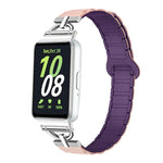 D-shaped Tri-beads Magnetic Silicone Watch Band, For Samsung Galaxy Fit3