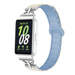 D-shaped Tri-beads Magnetic Silicone Watch Band, For Samsung Galaxy Fit3