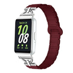 D-shaped Tri-beads Magnetic Silicone Watch Band, For Samsung Galaxy Fit3