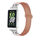 D-shaped Tri-beads Magnetic Silicone Watch Band, For Samsung Galaxy Fit3
