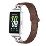 D-shaped Tri-beads Magnetic Silicone Watch Band, For Samsung Galaxy Fit3