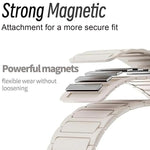 D-shaped Tri-beads Magnetic Silicone Watch Band, For Samsung Galaxy Fit3