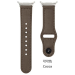 Rivet Reverse Buckle Leather Watch Band, For Samsung Galaxy Watch Ultra 47mm / Ultra 2025