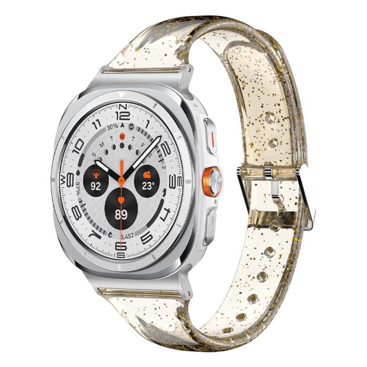 Glitter TPU Watch Band, For Samsung Galaxy Watch Ultra 47mm / Ultra 2025