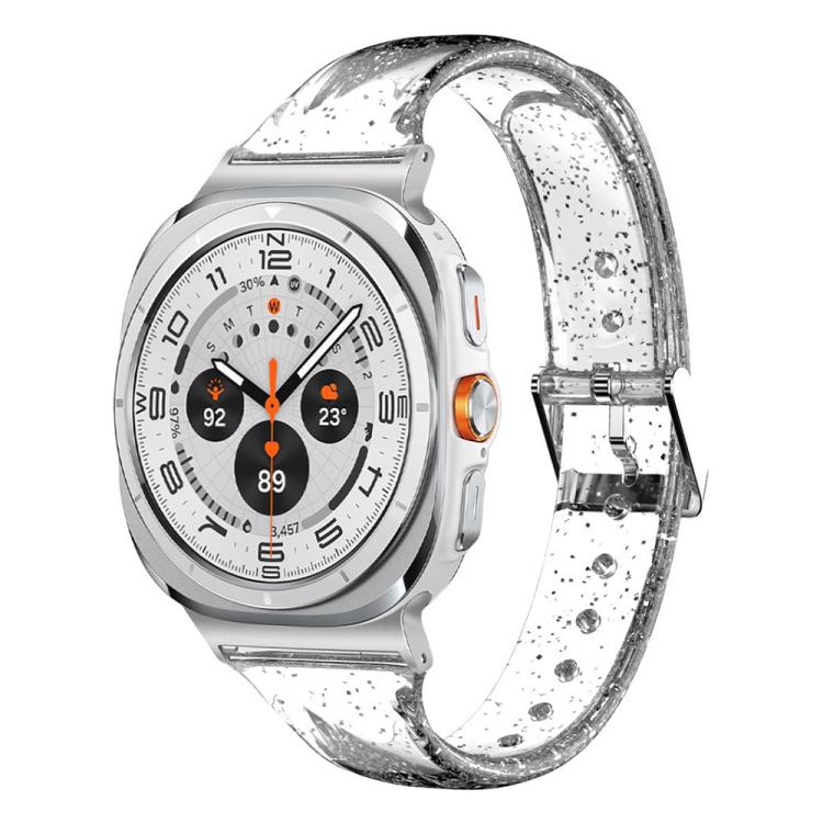 Glitter TPU Watch Band, For Samsung Galaxy Watch Ultra 47mm / Ultra 2025