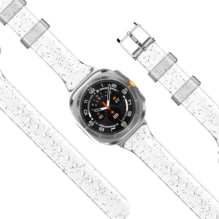 Glitter TPU Watch Band, For Samsung Galaxy Watch Ultra 47mm / Ultra 2025