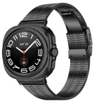 Turtle Buckle Five Beads Stainless Steel Watch Band, For Samsung Galaxy Watch Ultra 47mm / Ultra 2025
