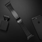 Turtle Buckle Five Beads Stainless Steel Watch Band, For Samsung Galaxy Watch Ultra 47mm / Ultra 2025