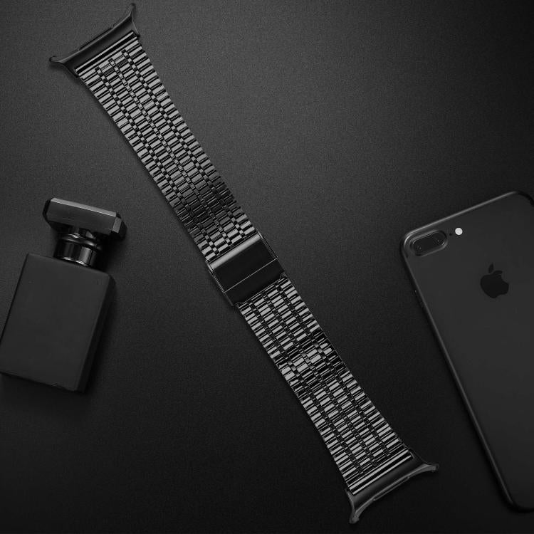 Seven Beads Buckle Stainless Steel Watch Band, For Samsung Galaxy Watch Ultra 47mm / Ultra 2025