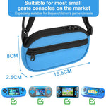 Crossbody Carrying Sleeve Bag with Adjustable Shoulder Strap & Dual Pockets for Beijue Handheld Game Console