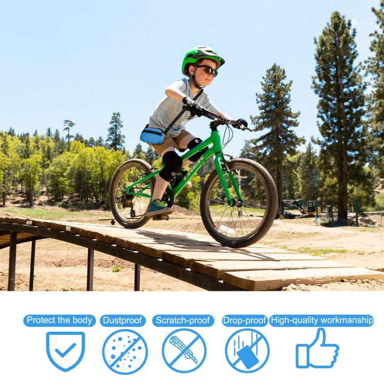 Crossbody Carrying Sleeve Bag with Adjustable Shoulder Strap & Dual Pockets for Beijue Handheld Game Console