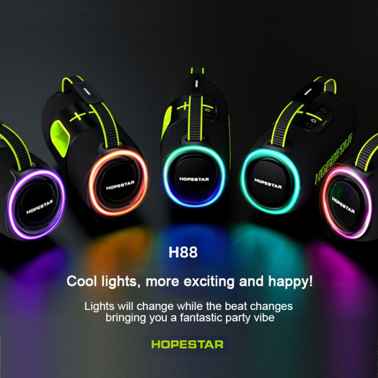 HOPESTAR H88 70W Outdoor Portable Waterproof Bluetooth Speaker, Support TF / AUX / USB / TWS