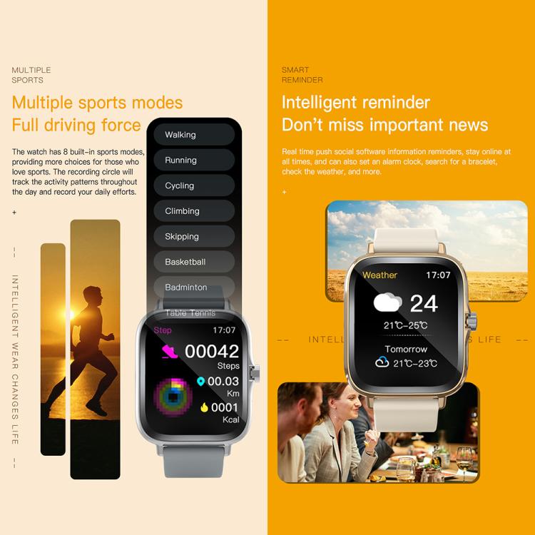 H13 1.83 inch TFT Screen BT Sports Smart Watch