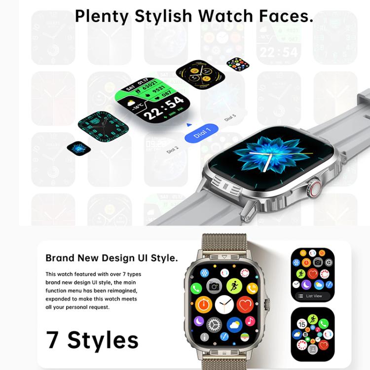 C29 Pro 2.19 inch TFT Screen BT Sports Smart Watch