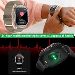 C40 Pro 2.19 inch TFT Screen BT Outdoor Sports Smart Watch Support Heart Rate Monitoring