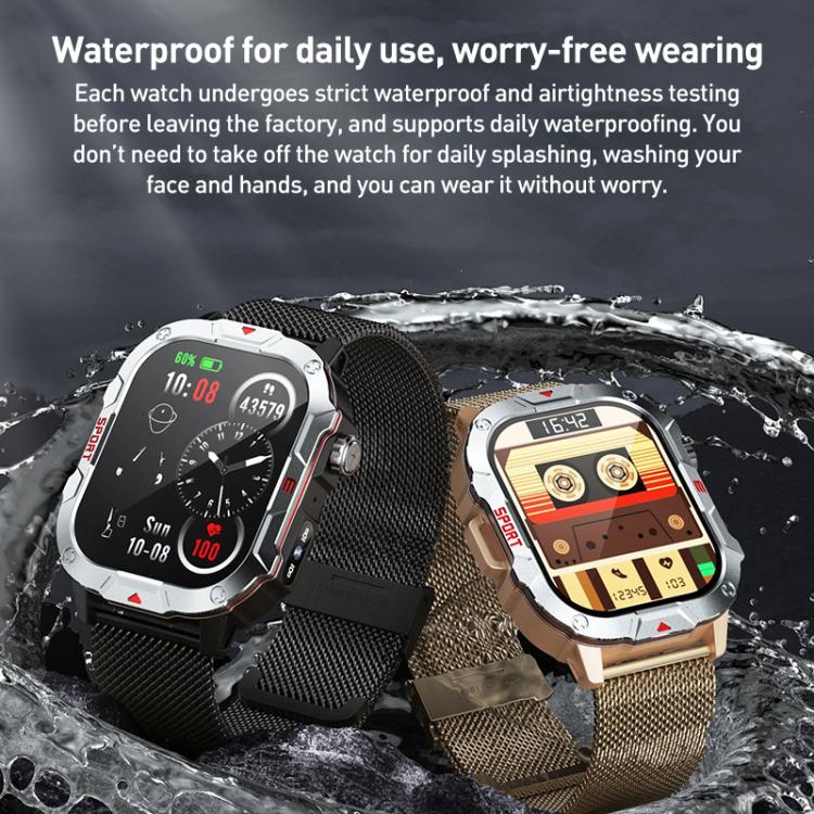 C40 Pro 2.19 inch TFT Screen BT Outdoor Sports Smart Watch Support Heart Rate Monitoring