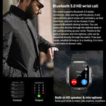 C50 Pro 2.19 inch TFT Screen BT Outdoor Sports Smart Watch Support Heart Rate Monitoring