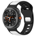 xDfind Dual Color Silicone Watch Band, For Samsung Galaxy Watch8 / Wacth8 Classic