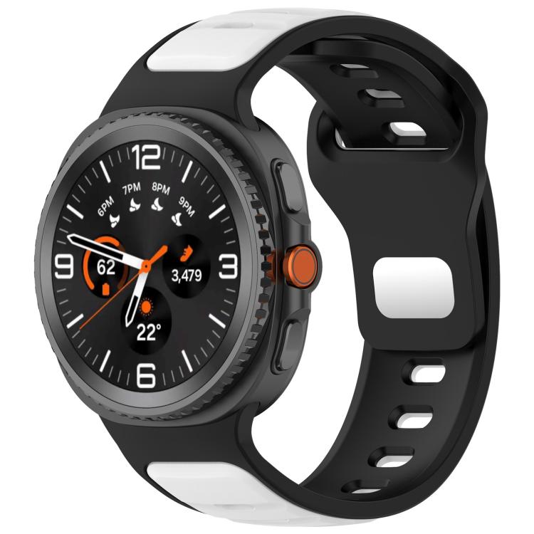xDfind Dual Color Silicone Watch Band, For Samsung Galaxy Watch8 / Wacth8 Classic