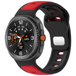 xDfind Dual Color Silicone Watch Band, For Samsung Galaxy Watch8 / Wacth8 Classic