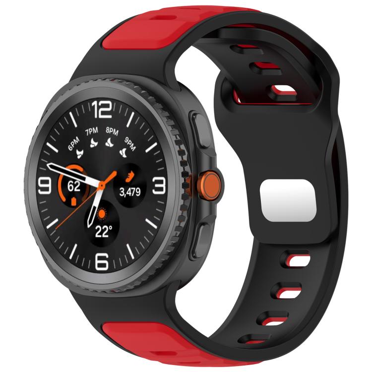 xDfind Dual Color Silicone Watch Band, For Samsung Galaxy Watch8 / Wacth8 Classic