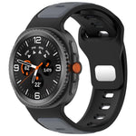 xDfind Dual Color Silicone Watch Band, For Samsung Galaxy Watch8 / Wacth8 Classic