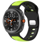 xDfind Dual Color Silicone Watch Band, For Samsung Galaxy Watch8 / Wacth8 Classic