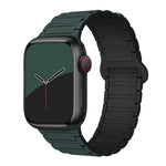 xDfind Magnetic Three-bead Silicone Watch Band, For Apple Watch 42 / 44 / 45 / 46 / 49mm, For Apple Watch 38 / 40 / 41 / S10 42mm