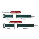 xDfind Magnetic Three-bead Silicone Watch Band, For Apple Watch 42 / 44 / 45 / 46 / 49mm, For Apple Watch 38 / 40 / 41 / S10 42mm