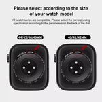xDfind Magnetic Three-bead Silicone Watch Band, For Apple Watch 42 / 44 / 45 / 46 / 49mm, For Apple Watch 38 / 40 / 41 / S10 42mm