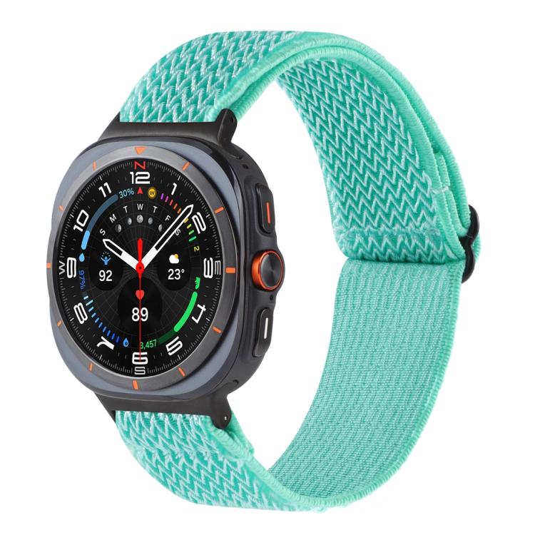 Wave Pattern Nylon Braided Watch Band, For Samsung Galaxy Watch8 / Watch8 Classic