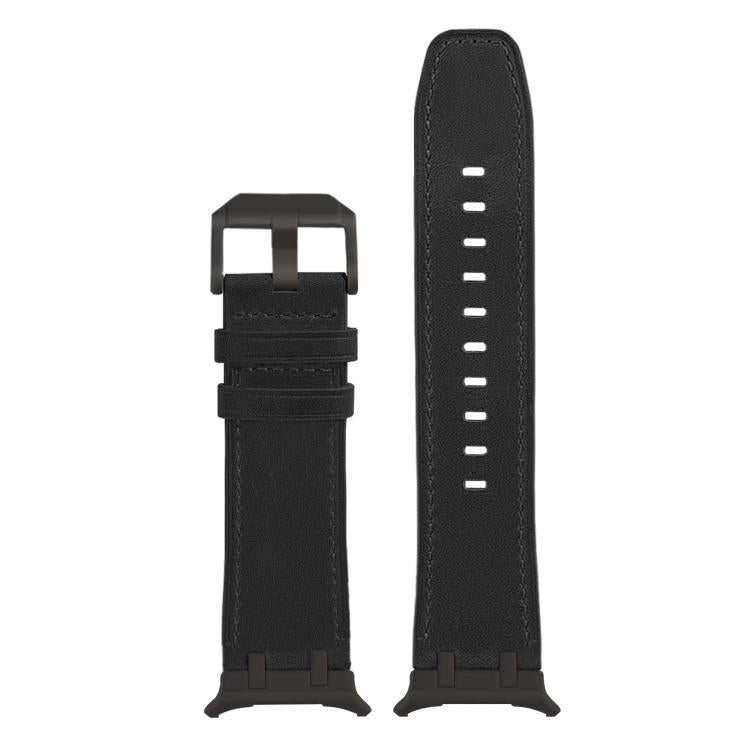 Crazy Horse Leather Watch Band, For Samsung Galaxy Watch8 / Watch8 Classic