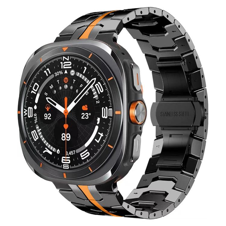 Butterfly Buckle Titanium Alloy Watch Band, For Samsung Galaxy Watch8 / Watch8 Classic