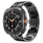 Butterfly Buckle Titanium Alloy Watch Band, For Samsung Galaxy Watch8 / Watch8 Classic