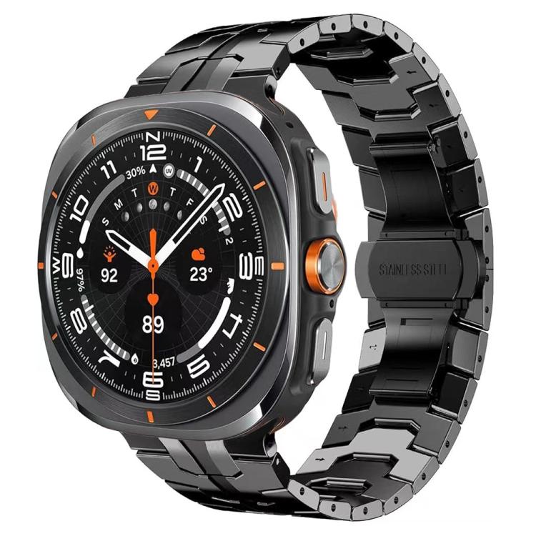 Butterfly Buckle Titanium Alloy Watch Band, For Samsung Galaxy Watch8 / Watch8 Classic