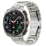 Butterfly Buckle Titanium Alloy Watch Band, For Samsung Galaxy Watch8 / Watch8 Classic