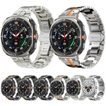 Butterfly Buckle Titanium Alloy Watch Band, For Samsung Galaxy Watch8 / Watch8 Classic