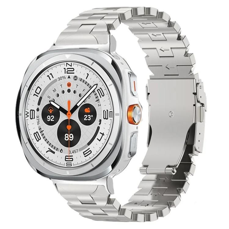 Butterfly Safety Buckle Titanium Alloy Watch Band, For Samsung Galaxy Watch8 / Watch8 Classic