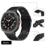 Safety Buckle Titanium Alloy Watch Band, For Samsung Galaxy Watch8 / Watch8 Classic
