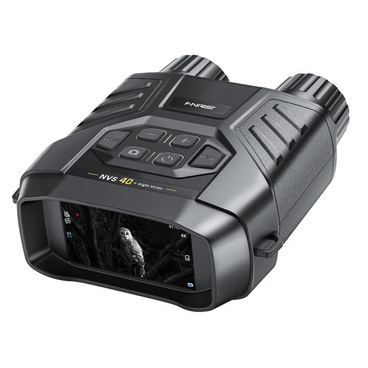 FNIRSI NVS-40 Small Portable Outdoor 4K Full Color HD Infrared Binocular Night Vision Device, NVS-40