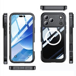 غطاء هاتف مقاوم للماء مع MagSafe من Life، لهواتف iPhone 17 Pro Max، iPhone 17 Pro