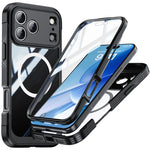 غطاء هاتف مقاوم للماء مع MagSafe من Life، لهواتف iPhone 17 Pro Max، iPhone 17 Pro