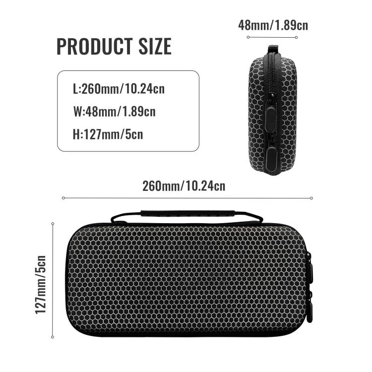 For Nintendo Switch 2 EVA Shockproof Portable Storage Handbag