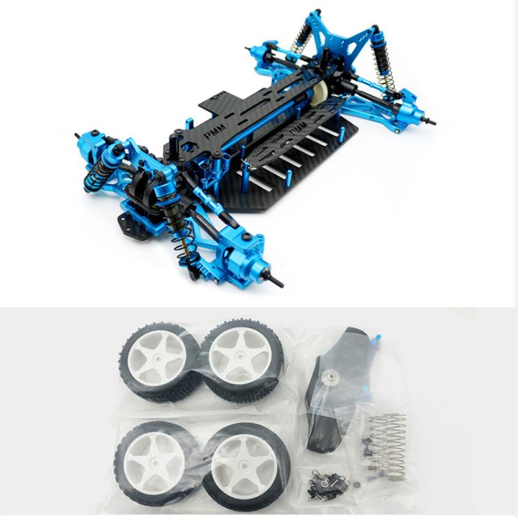 PMM Racing TT02B 1:10 Carbon Fiber Chassis Aluminum Alloy RC Rally Car Frame