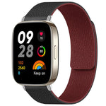 xDfind Litchi Texture Magnetic Silicone Watch Band, For Xiaomi Band 10 Pro/9 Pro/Redmi Watch 6/5/4, For Xiaomi Smart Bnad 10 / 9 / 8, For Redmi Watch 3 Active/Watch 3 Lite, For Redmi Watch 3