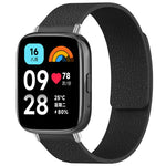 xDfind Litchi Texture Magnetic Silicone Watch Band, For Xiaomi Band 10 Pro/9 Pro/Redmi Watch 6/5/4, For Xiaomi Smart Bnad 10 / 9 / 8, For Redmi Watch 3 Active/Watch 3 Lite, For Redmi Watch 3